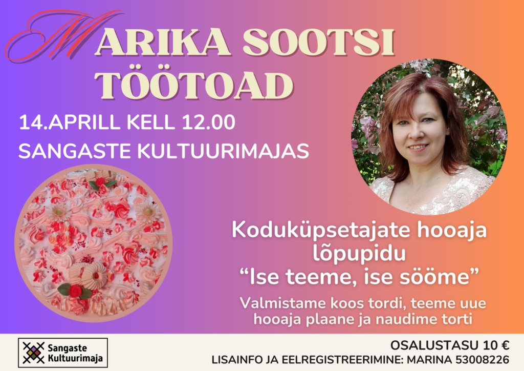 Marika Sootsi töötubade hooaja lõpupidu