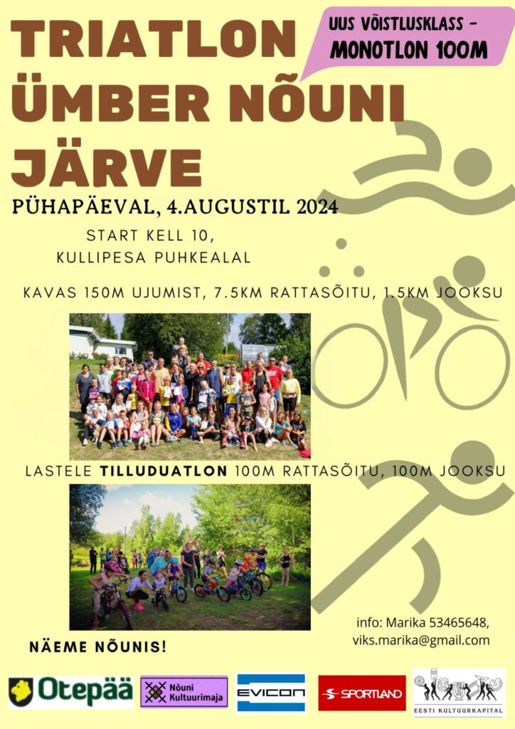 Triatlon ümber Nõuni järve