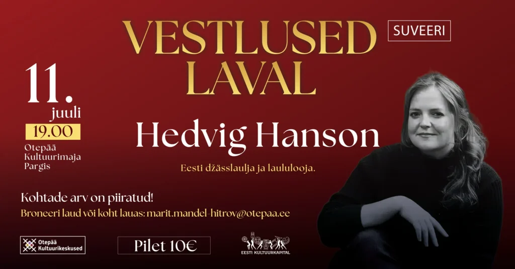 Vestlused laval – Hedvig Hanson