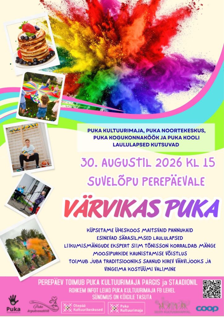 Suvelõpu perepäev – VÄRVIKAS PUKA