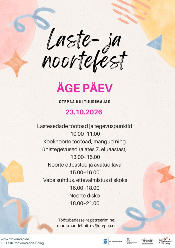 Laste- ja noortefest – ÄGE PÄEV