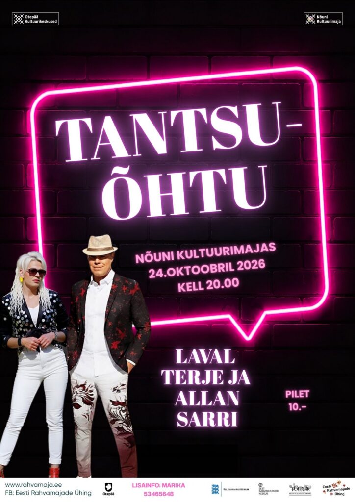 TANTSUÕHTU laval Terje ja Allan Sarri